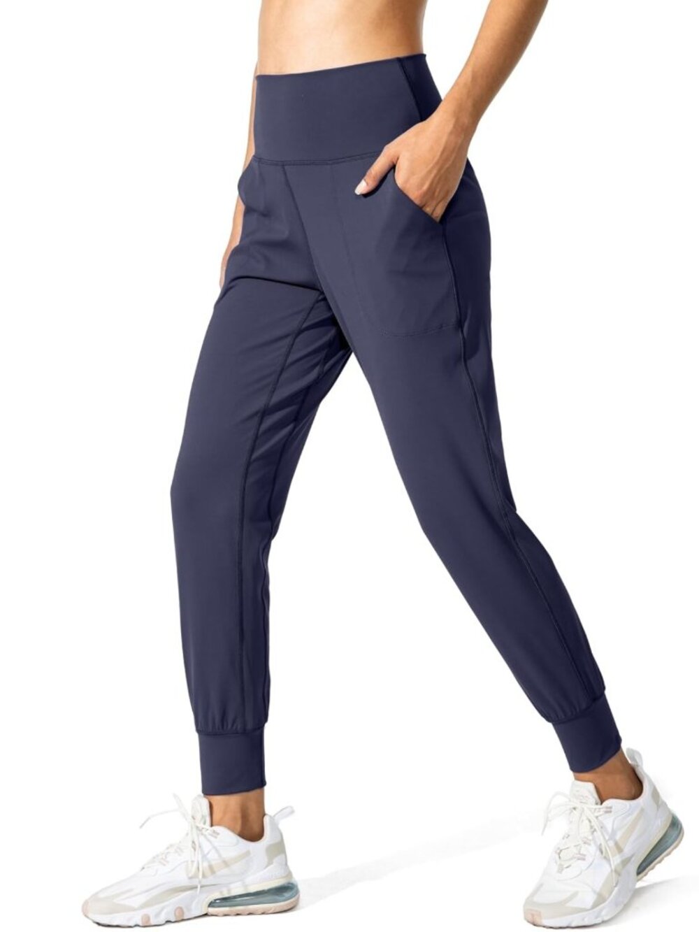 High-Waisted Women's Joggers with Pockets | Loose Leggings for Workout & Lounge